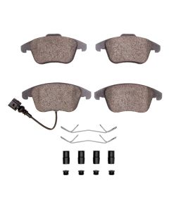 DFC 09-13 Volkswagen Tiguan Front 5000 Advanced Low Metallic Brake Pads and Hardware Kit - 1552-1375-01