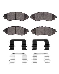 DFC 99-17 Chevrolet Spark (USA/Canada) Front 4000 HybriDynamic Brake Pads and Hardware Kit - 4000-0797-01