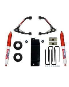 Skyjacker 2014-2016 GM 1500 4WD (w/Alum or Steel UCA) 3.5-4in UCA Lift Kit w/Rear Nitro 8000 Shocks - C14350PAN