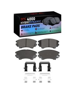 DFC 10-17 Chevrolet Caprice Front 4000 HybriDynamic Brake Pads and Hardware Kit - 4000-1404-01