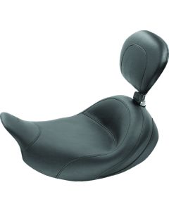 Mustang 08-21 Harley Electra Glide Std, Rd Glide ,Rd King, Str Glide Std Touring Solo Seat - Black - 79600