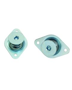 Moroso Quick Fastener - Self Ejecting - Hex Drive - 7/16in x .500in - Steel - Gold - 10 Pack - 71381