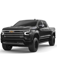 Chevrolet Silverado 1500 Fender Flares - Black Set of 4