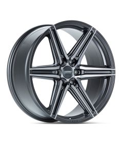 Vossen HF6-2 22x9.5 / 6x139.7- ET20 / Deep Face / 106.1 - Tinted Matte Gunmetal Wheel - HF62-2G23