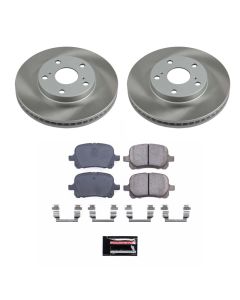 Power Stop 99-03 Toyota Solara Front Semi-Coated Rotor Kit - SC1058