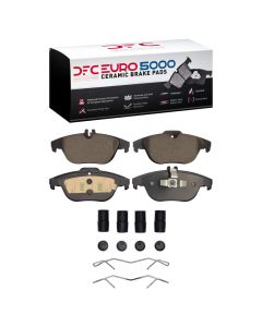 DFC 08-17 Mercedes-Benz C200 (Mexico) Rear Euro 5000 Ceramic Brake Pads and Hardware Kit - 1600-1341-01