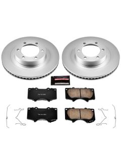 Power Stop 03-09 Lexus GX470 Front Z17 Evolution Geomet Coated Brake Kit - CRK2421