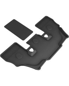 MAXpider 19-22 BMW X7 (G07) Kagu 3rd Row Floormats - Black - L1BM10531509