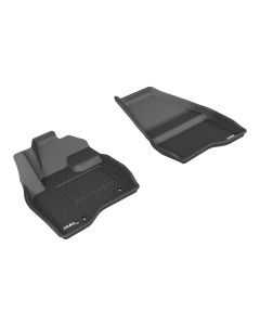 3D MAXpider 2015-2016 Ford Explorer Kagu 1st Row Floormat - Black - L1FR09111509