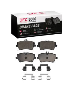 DFC 01-15 Mercedes-Benz SLK200 (Mexico) Front 5000 Advanced Low Metallic Brake Pads and Hardware Kit - 1551-0872-02