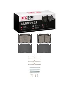 DFC 61-79 Jaguar XKE Front 5000 Advanced Low Metallic Brake Pads and Hardware Kit - 1551-0004-01