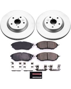 Power Stop 06-07 Subaru B9 Tribeca Front Z17 Evolution Geomet Coated Brake Kit - CRK4603