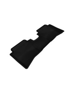 3D MAXpider 2012-2017 Hyundai Accent Kagu 2nd Row Floormats - Black - L1HY02221509