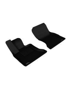 3D MAXpider 2010-2017 BMW 5 Series Gran Turismo F07 Kagu 1st Row Floormat - Black - L1BM01811509