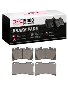 DFC 22-25 Toyota GR Yaris (Mexico) Front 5000 Advanced Low Metallic Brake Pads - 1551-2450-00