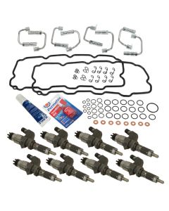 BD Diesel 01-04 Chevy/GM Duramax 6.6L LB7 Injectors & Install Kit - 1050180