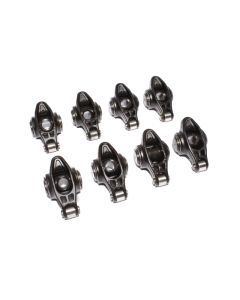 COMP Cams Rocker Arms 1.6 Ratio 7/16" Stud Ultra Series Steel Black Finish Fits Small Block Chevy 1955-1986 - 1605-8