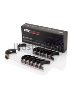 King Engine Bearings BMW M20/M50 2.0L/2.5L/2.7L (Size 0.25) Performance Main Bearing Set - MB7039XP0.25