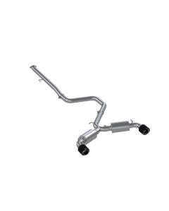 MBRP 3" Catback Dual Split Rear w/ Carbon Fiber Tips Hyundai Veloster N 2019-2022 - S47063CF