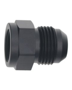 DeatschWerks 8AN Female Flare to 10AN Male Flare Expander - Anodized Matte Black - 6-02-0223-B