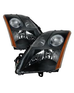 xTune Nissan Sentra 07-09 L4 2.0L 2.5L Only OEM Style Headlights - Black HD-JH-NS07-2.0L-BK - 9035609