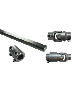 Ridetech 78-81 GM F-Body Front Steering Column U-Joint Kit - 1in DD to 3/4in-36 Spline - 11009536