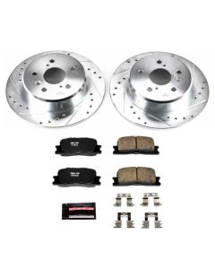 Power Stop 01-03 Toyota Highlander Rear Z23 Evolution Sport Brake Kit - K1148