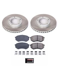 Power Stop 95-04 Toyota Tacoma Front Semi-Coated Rotor Kit - SC1232