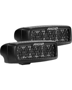 RIGID Industries Spot Diffused Midnight Surface Mount Pair SR-Q Pro - RIGI-905513BLK