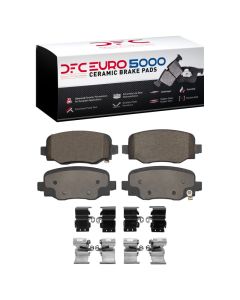 DFC 15-25 Alfa Romeo TONALE Rear Euro 5000 Ceramic Brake Pads and Hardware Kit - 1600-1809-01