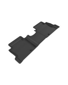3D MAXpider 2017-2020 Hyundai Elantra Kagu 2nd Row Floormats - Black - L1HY07121509