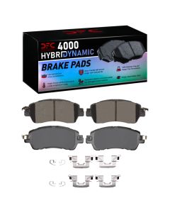 DFC 16-25 Mazda 2 (Mexico) Front 4000 HybriDynamic Brake Pads and Hardware Kit - 4000-1852-01