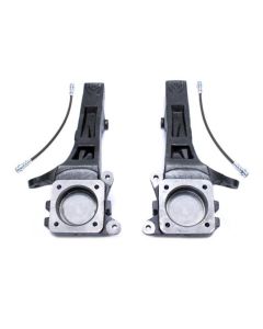 MaxTrac 03-18 Toyota 4Runner 2WD 4in Front Lift Spindles w/Extended DOT Compliant Brake Lines - 706440