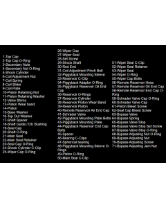 King Shocks 2.0 PR Bearing Spacer - Durable & Precise