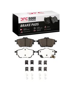 DFC 20-25 Nissan Sentra Rear 5000 Advanced Ceramic Brake Pads and Hardware Kit - 1551-2306-01