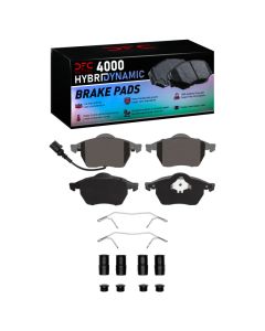 DFC 99-10 Audi TT Front 4000 HybriDynamic Brake Pads and Hardware Kit - 4000-0687-11