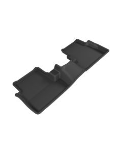 3D MAXpider 2015-2016 MKC Kagu 2nd Row Floormats - Black - L1LC00721509