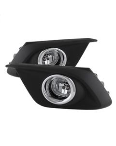 Spyder Mazda 3 2014+ OEM Fog Light w/Switch- Clear FL-MM32014-C - 5077776