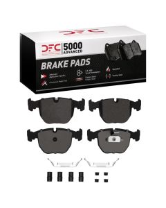 DFC 95-06 BMW X5 Front 5000 Advanced Low Metallic Brake Pads and Hardware Kit - 1551-0681-01
