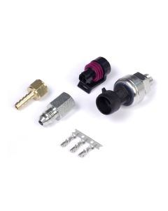 Haltech 7 Bar TI MAP Sensor 1/8 NPT w/Plug & Pins/-4 AN & 5mm Hosetail Adaptors - HT-010130