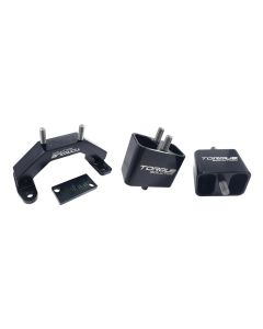 Torque Solution Solid Billet Aluminum Engine & Transmission Mounts 02-14 Subaru WRX / 04-17 STi - TS-SU-250SB