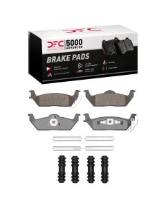 DFC 10-11 Ford F-150 4WD Rear 5000 Advanced Ceramic Brake Pads and Hardware Kit - 1552-1012-01