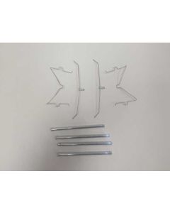 Alcon 2018+ Jeep Wrangler JL Pad Retainer Pin Kit (For PN PNS4415X) - Front - PKR4415X540KS