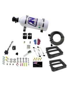 Nitrous Express Dual/Dominator/Alcohol Nitrous Kit (50-300HP) w/5lb Bottle - 30275-05