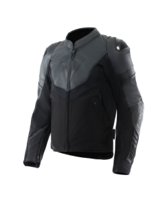 Dainese Iperattiva Leather-Tex Jacket Black/Black Size - 56 - 2015300036-631-56