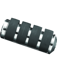 Chrome Kuryakyn ISO Pegs - Large, Pair (7965)