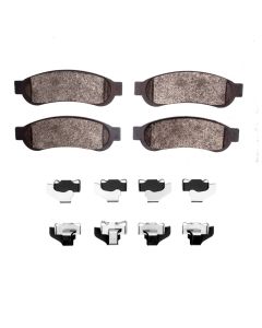 DFC 10-12 Ford F-350 Super Duty 2WD Rear Ultimate Duty Performance Brake Pads and Hardware Kit - 1400-1334-02