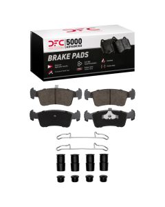 DFC 86-94 Suzuki Samurai Front 5000 Advanced Semi Metallic Brake Pads and Hardware Kit - 1551-0359-01