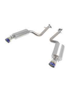 aFe Lexus IS350 14-22 V6-3.5L Takeda Axle-Back Exhaust System- Blue Tip - 49-36060-L