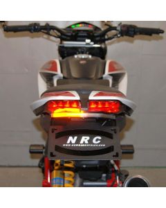 New Rage Cycles 13-19 Ducati Hypermotard 939/821 Fender Eliminator Kit w/Load EQ - HYPER-FE-S-L